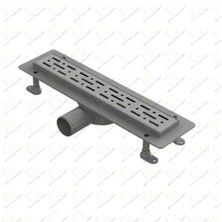 Nacario 40 cm Çekvalfki Koku ve Haşerat Önleyici Kanal Duş Kanalı Yer Sifonu