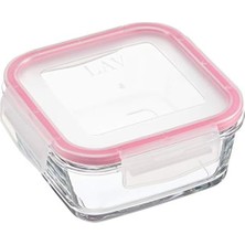 Nacario Fresco Orta Boy Tek Parça Cam Saklama Kabı, 720 cc