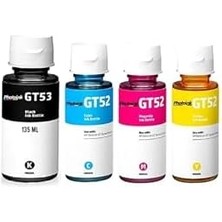 Nacario Ink Hp GT53 Gt 52 Uyumlu Photoınk Plus Mürekkep Seti Hp Smart Tank 670 700 720 750 790