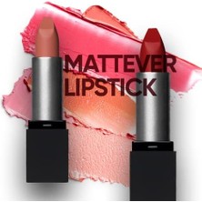 Nacario Mattever Lipstick 07 Whisper Talks Yarı Mat Saten Bitişli Ruj, Nude