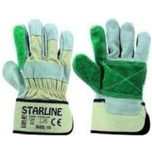 Nacario E-110192C-SR Yanmaz Deri Iş Eldiveni