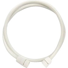 Nacario Market Plastik Duş Hortumu 1/2'''' Elektrikli Şofben Hortumu 1,5 Metre