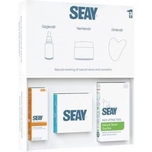 Nacario Seay Güçlendir, Nemlendir, Dinlendir Masaj ve Cilt Bakım Seti 3'lü Set