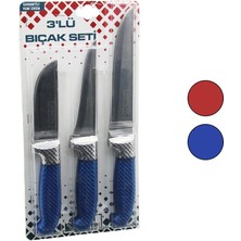 My Best Store 3pcs Bilezikli Kurban Bıçak Seti BP-320Y--BP-036K--BP-0403 No:2 Kemik Sıyırma - No:0 Yüzme -