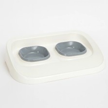 Tahtakale Mikopet Gri 2'si 1 Arada Mama ve Su Kabı