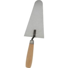 Nacario Ahşap Saplı Sıvacı Malası, 24 cm, Paslanmaz Yay Çeliği, Ergonomik Tasarım, Dayanıklı Yapı, Kolay Temizlenebilir, Inşaat Malası