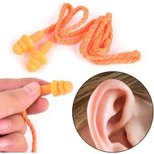 Nacario 10 Adet Hem Gürültüye Hem Suya Karşı Tam Koruma Sağlayan Kulak Tıkacı GE1425 24DB En 352-2 & Ce Belgeli Yüzme Için Kulak Tıkacı Gürültü Önleyici