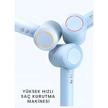 Nacario Mini X116 Se Yüksek Hızlı Akıllı Iyonlu Saç Kurutma Makinesi Ultra Sessiz