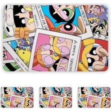 Nacario Aksesuar 4 Adet Girls Kart Kaplama Kart Etiketi 02