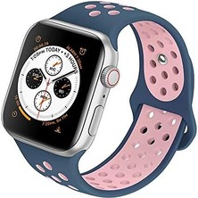 Nacario 3 42MM, Silicone Sport Band Prusya Mavisi