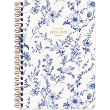 Nacario 17 * 24 Spiralli Akademik Ajanda - Tuval