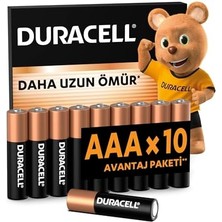 Nacario Aaa Alkalin Ince Kalem Pil (10’lu Paket) 1,5 V LR03/MN2400