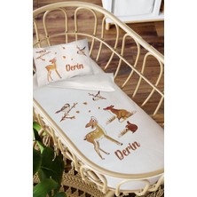 Özgürce Isme Özel 60X100 Beşik Uyku Nevresim Takımı, Şık ve Rahat Tasarım