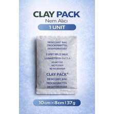 Nemtut Clay Pack Aktif Kil Nem Alıcı 1 Unit ( 10 cm x 8 cm - 37 G ) 50 Adet