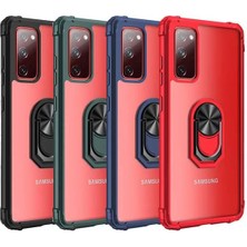 Nacario Galaxy S20 Fe Kılıf Mavi Losa Sert Kapak Orijinal Esnek Ince Geliştirilmiş Dayanıklı Darbe Karşıtı Koruyucu Yeni Nesil Tasarım (Galaxy S20 Fe, Mavi)