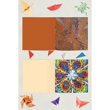 Nacario Origami 246 Kağıt Katlama Sanatı Ebru/geometrik