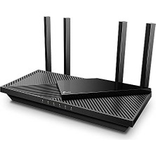 Nacario AX55, AX3000 Mbps Dual Band Wi-Fi 6 Router, Fiber Destekli, 4× Gigabit Lan Ports, Wpa3, 1× USB 3.0 Port, Oyun Için Ideal Xbox/ps4/8k Steam
