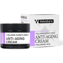 Nacario Yaşlanma Karşıtı Krem Kırışıklık Önlemeye Yardımcı Besleyici Onarıcı Anti-Aging Krem