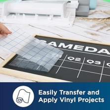 Nacario Scanncut 12"x6' Adhesive Transfer W/grid-Clear