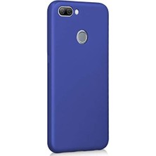 Nacario Silicone Oppo Ax7 Kılıf Lacivert