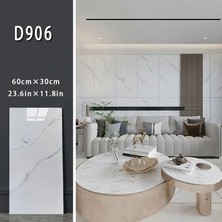 Tahtakale Beyaz Mermer Desenli Alüminyum Plastik Duvar Stickerı