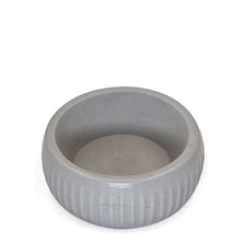 Tahtakale Mikopet Organik Seramik Mama Kabı Gri