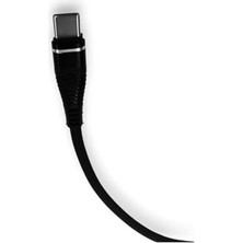 Nacario Type-C To Type-C Kablo 30 cm – 60W Hızlı Şarj ve 5gbps Veri Aktarımı | Dayanıklı Örgü Kaplama, Telefon, Tablet ve Laptop Uyumlu