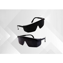 Nacario Ayarlı Koruyucu Çapak Alma ve Kaynak Gözlüğü Si̇yah Ts-En 166 Ce Sonsuz Koruma 1410