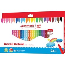 Nacario Süper Yıkanabilir Keçeli Kalem 24'lü Hs