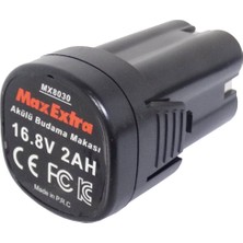 Max-Extra Yedek Akü 16.8V 2.0AH - Max-Extra MX8030