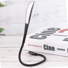 Tahtakale Kompakt USB Siyah 14 Ledli 3 Kademeli Dokunmatik Okuma Lambası