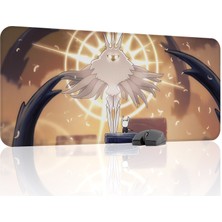 mousepad bastir Hollow Knight Kaymaz Dikişli Kauçuk Oyuncu Mousepad V5 - 90X40 Xxl Gaming Mouse Pad Fare Altlığı