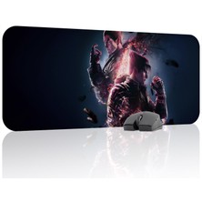 mousepad bastir Tekken Kaymaz Dikişli Kauçuk Oyuncu Mousepad V2 - 70X30 Xl Gaming Mouse Pad Fare Altlığı