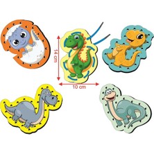 Özgürce Renkli Ahşap Montessori Ip Geçirme Eğitici Oyuncak, Zeka Geliştirici