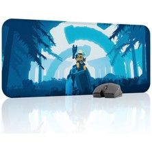 mousepad bastir Risk Of Rain Kaymaz Dikişli Kauçuk Oyuncu Mousepad V3 - 70X30 Xl Gaming Mouse Pad Fare Altlığı