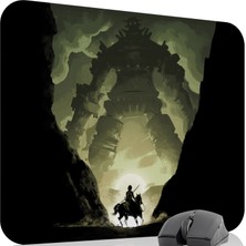 mousepad bastir Shadow Of The Colossus Kaymaz Dikişli Kauçuk Oyuncu Mousepad V1 - 48X40 Xl Gaming Mouse Pad Fare Altlığı