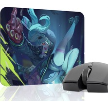 mousepad bastir Cyberpunk Edgerunners Kaymaz Dikişli Kauçuk Oyuncu Mousepad V4 - 22X18 Gaming Mouse Pad Fare Altlığı