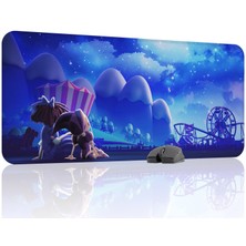 mousepad bastir The Amazing Digital Circus Kaymaz Dikişli Kauçuk Oyuncu Mousepad V4 - 90X40 Xxl Gaming Mouse Pad Fare Altlığı