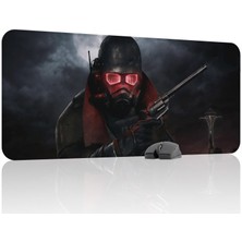 mousepad bastir Fallout Kaymaz Dikişli Kauçuk Oyuncu Mousepad V4 - 90X40 Xxl Gaming Mouse Pad Fare Altlığı