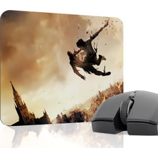 mousepad bastir Dying Light Kaymaz Dikişli Kauçuk Oyuncu Mousepad V5 - 22X18 Gaming Mouse Pad Fare Altlığı