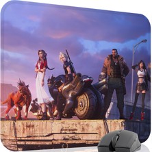 mousepad bastir Final Fantasy Kaymaz Dikişli Kauçuk Oyuncu Mousepad V2 - 48X40 Xl Gaming Mouse Pad Fare Altlığı
