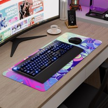 mousepad bastir Helluva Boss Kaymaz Dikişli Kauçuk Oyuncu Mousepad V3 - 70X30 Xl Gaming Mouse Pad Fare Altlığı