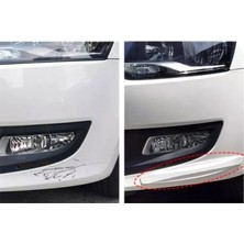 Tahtakale Araba Tampon Koruyucu Karbon Desenli Beyaz