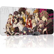 mousepad bastir Danganronpa Kaymaz Dikişli Kauçuk Oyuncu Mousepad V1 - 90X40 Xxl Gaming Mouse Pad Fare Altlığı