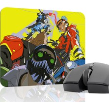 mousepad bastir Apex Legends Kaymaz Dikişli Kauçuk Oyuncu Mousepad V1 - 22X18 Gaming Mouse Pad Fare Altlığı