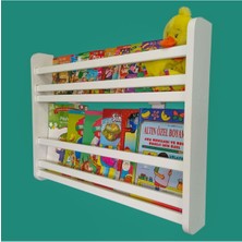 Özgürce Çocuk Odası Için 2 Raflı Güzel Kitaplık, Montessori Eğitici Tasarım