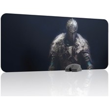 mousepad bastir Dark Souls Kaymaz Dikişli Kauçuk Oyuncu Mousepad V2 - 90X40 Xxl Gaming Mouse Pad Fare Altlığı