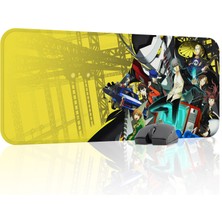 mousepad bastir Persona 4 Kaymaz Dikişli Kauçuk Oyuncu Mousepad V1 - 70X30 Xl Gaming Mouse Pad Fare Altlığı