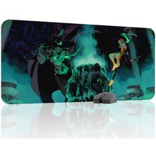 mousepad bastir Hades 2 Kaymaz Dikişli Kauçuk Oyuncu Mousepad V5 - 90X40 Xxl Gaming Mouse Pad Fare Altlığı