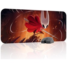 mousepad bastir Hollow Knight Silksong Kaymaz Dikişli Kauçuk Oyuncu Mousepad V1 - 70X30 Xl Gaming Mouse Pad Fare Altlığı